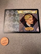 WOTC  HARRY POTTER TCG BASE SET  DRACO MALFOY 3/116  HOLO 