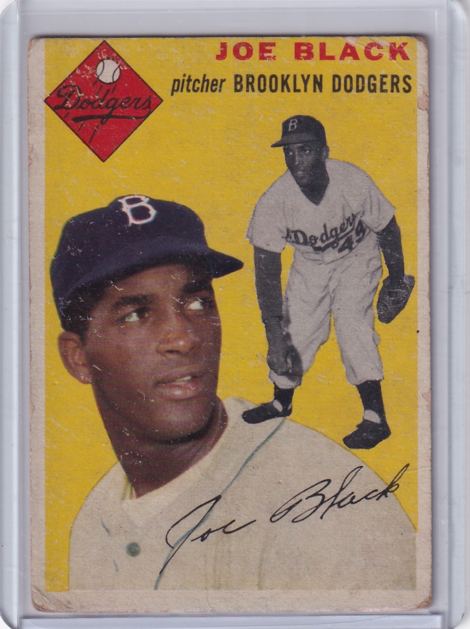 1954 Topps #98 Joe Black - Brooklyn Dodgers