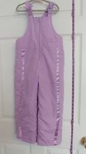 Big Chill Snow Bib / Suit Girls Size Small 4 purple winter outerwear skiing