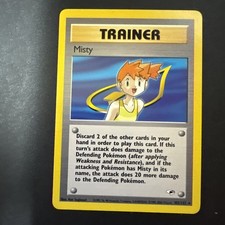 The Pokémon Company Misty 102/132 Gym Heroes Rare EN Unlimited Trainer on eBay