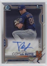 2021 Bowman Chrome Prospect Refractor 262/499 Jose Butto #CPA-JBU Auto 1cc7
