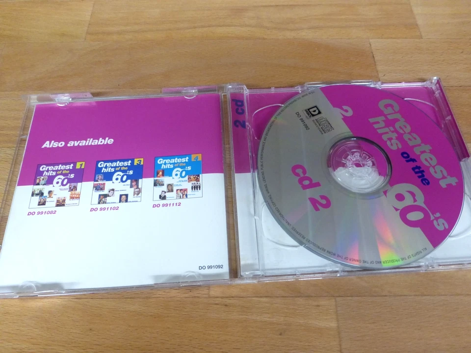 Greatest Hits of the 60`s, 2 CD`s, PETER & GORDON, GRAHAM BONNEY,  THE HOLLYS us - Bild 3 von 3