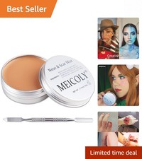 Realistic Scar Wax Kit with Spatula - Easy SFX Makeup for Halloween  Cosplay
