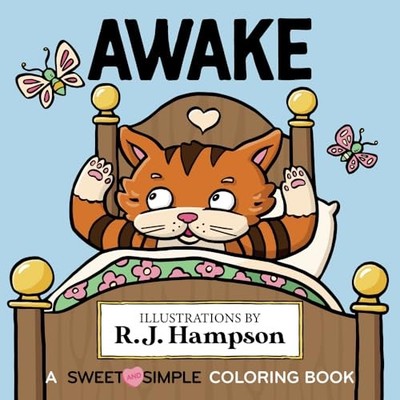 Awake: A Sweet And Simple Coloring Bo..., Hampson, R.J.