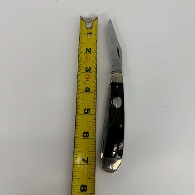 MOORE MAKER MATADOR TEXAS USA WOOD TRAPPER POCKET KNIFE | eBay