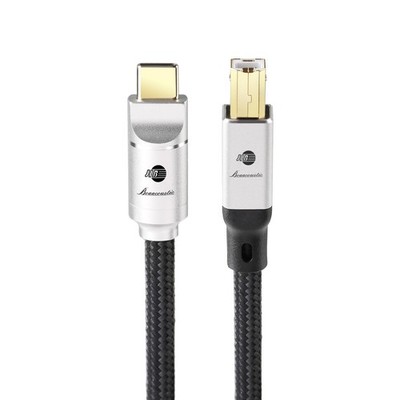 JIB USB C auf USB B Audio Kabel Drucker kabel USBB zu USBC Hifi High End Typ ...