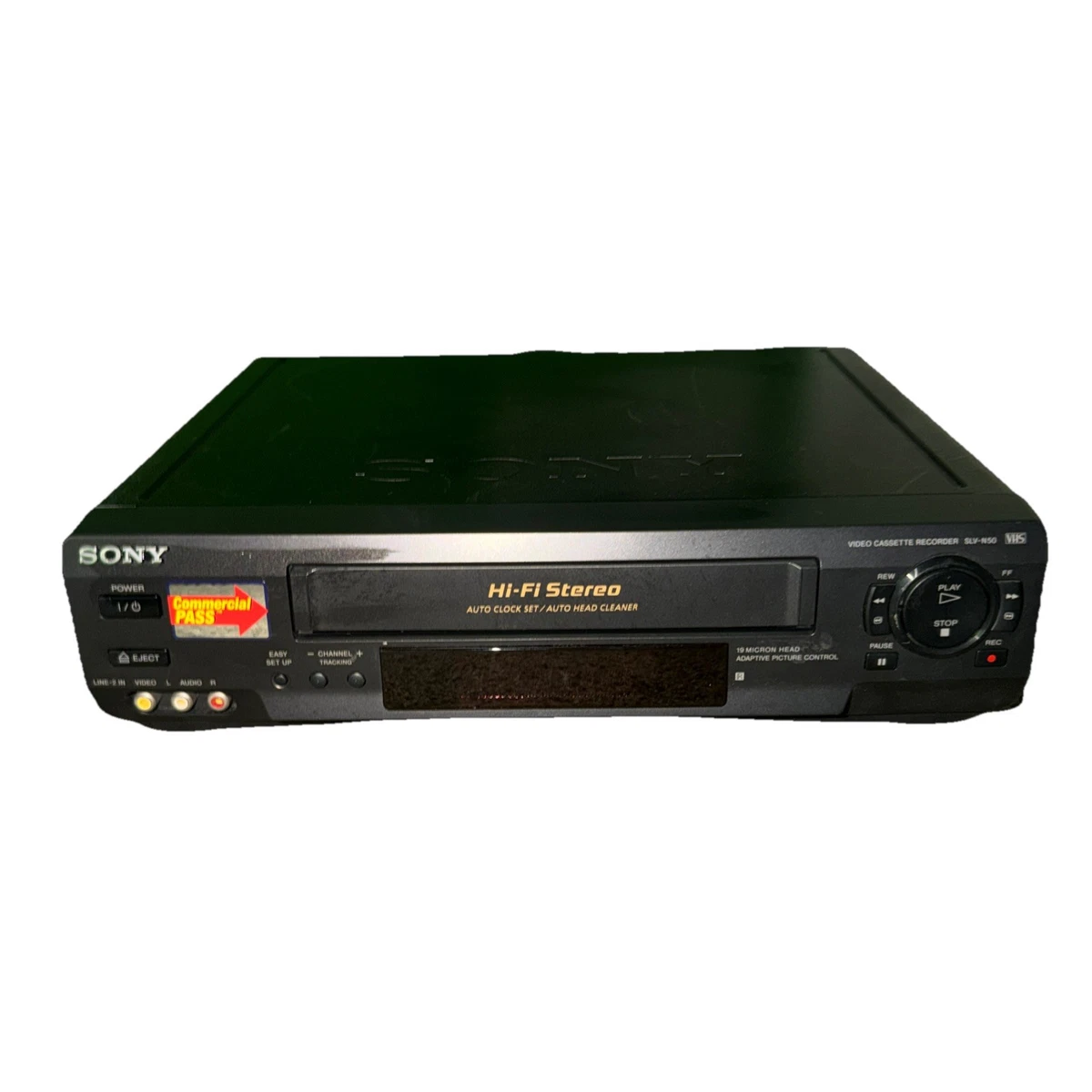 SONYのVHSプレイヤー Sony SLV-595HF Stereo VCR VHS Player Made in Japan — SpenCertified