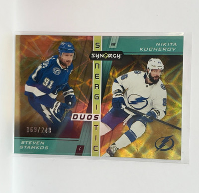 2021-22 Synergy Synergistic Duos Stars Gold /249 Steven Stamkos Nikita Kucherov