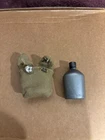 Vintage 1960's G.I. Joe Marine Action Figure Canteen w/Holder