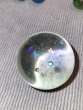 Vacor Mega Marble Jumbo Shooter Big 1 3/8" Clear Transparent Decorative Vase