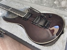 ESP E-II Horizon-III FR Black See Through Flame Maple Top Electric Guitars