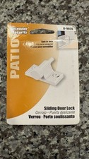 Defender Security Patio Sliding Door Lock U-0850 White