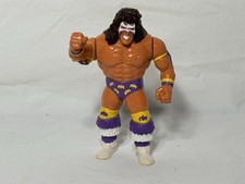 Hasbro WWF Ultimate Warrior Series 3 Purple Shorts Action Figure 1991 WWE WCW