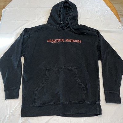 Maroon 5 Beautiful Mistakes Mens XL Black Pullover Hoodie