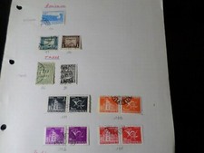 ROUMANIE LOT TIMBRES TAXE et POSTE AERIENNE, AVIONS, oblitérés VF AIRMAIL STAMPS
