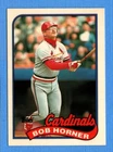 1989 Topps Tiffany #510 Bob Horner Cardinals