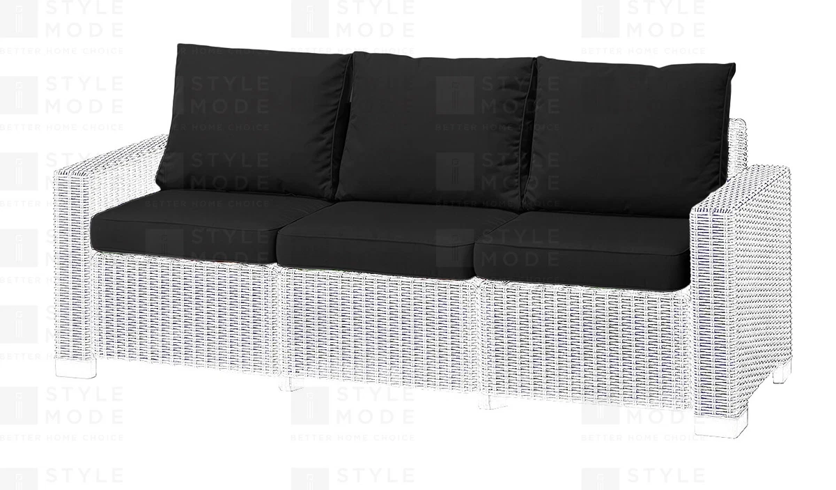 CUSHION PADS FOR KETER ALLIBERT CALIFORNIA RATTAN GARDEN FURNITURE ARMCHAIR SOFA