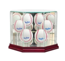 Perfect Cases and Frames Six Baseball Display Case!