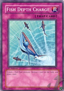 Fish Depth Charge - TDGS-EN078 - Common - Unlimited Edition x3 - Near Mint