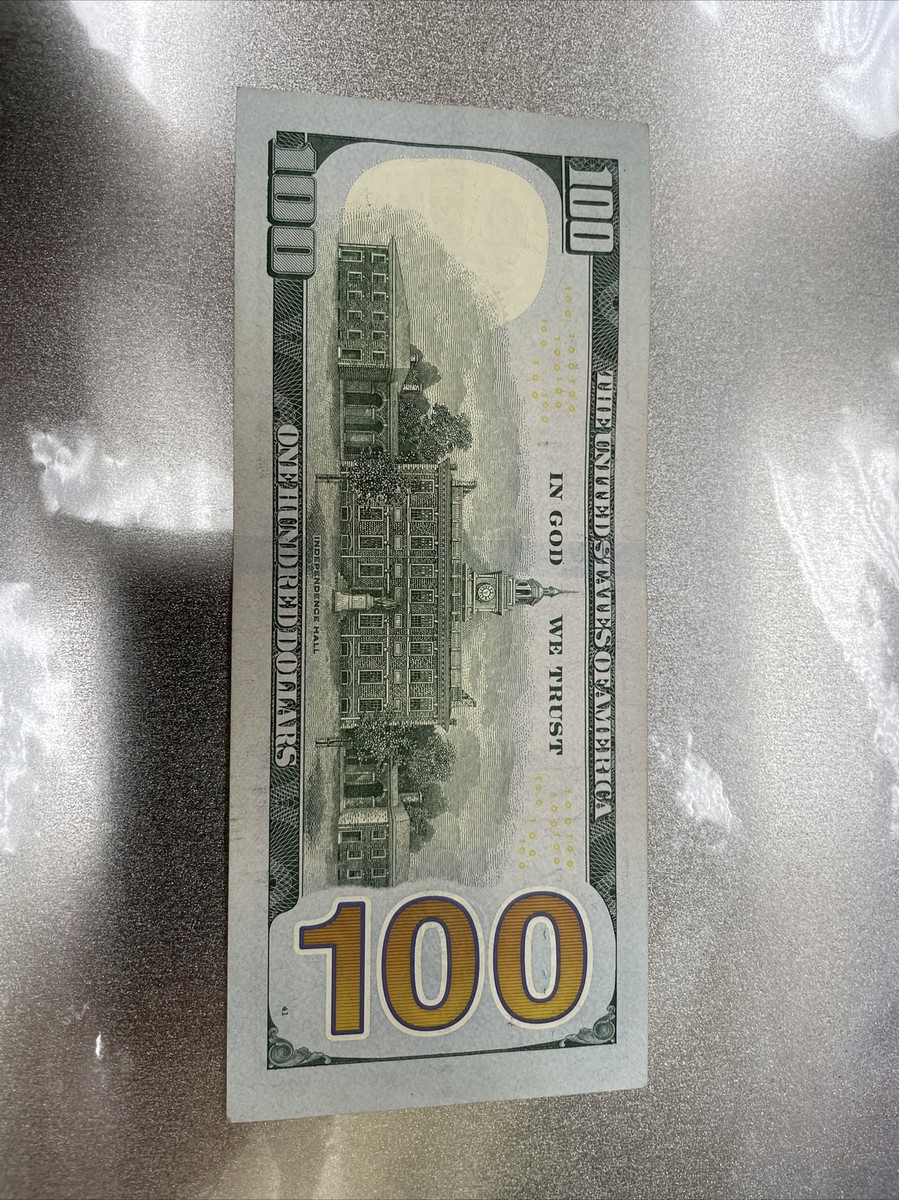 2017 F6 $100 STAR NOTE * Replacement U.S. Note Series 2017 A