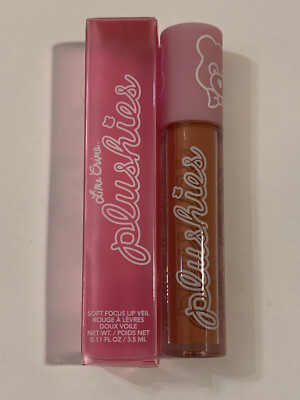 NIB Lime Crime Plushies Soft Focus Lip Veil in Melon Smoothie .11 fl oz