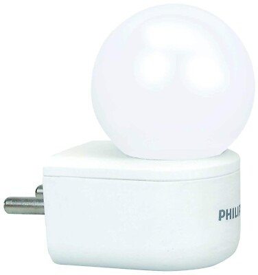Philips Joy Vision Coral Rush 0.5-Watts LED Bulb Night Lamp (White, Pack of 1)