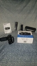 Polaroid 4K 18X Zoom Touch Screen Wi-Fi Camcorder Black (READ DESCRIPTION!!!!)