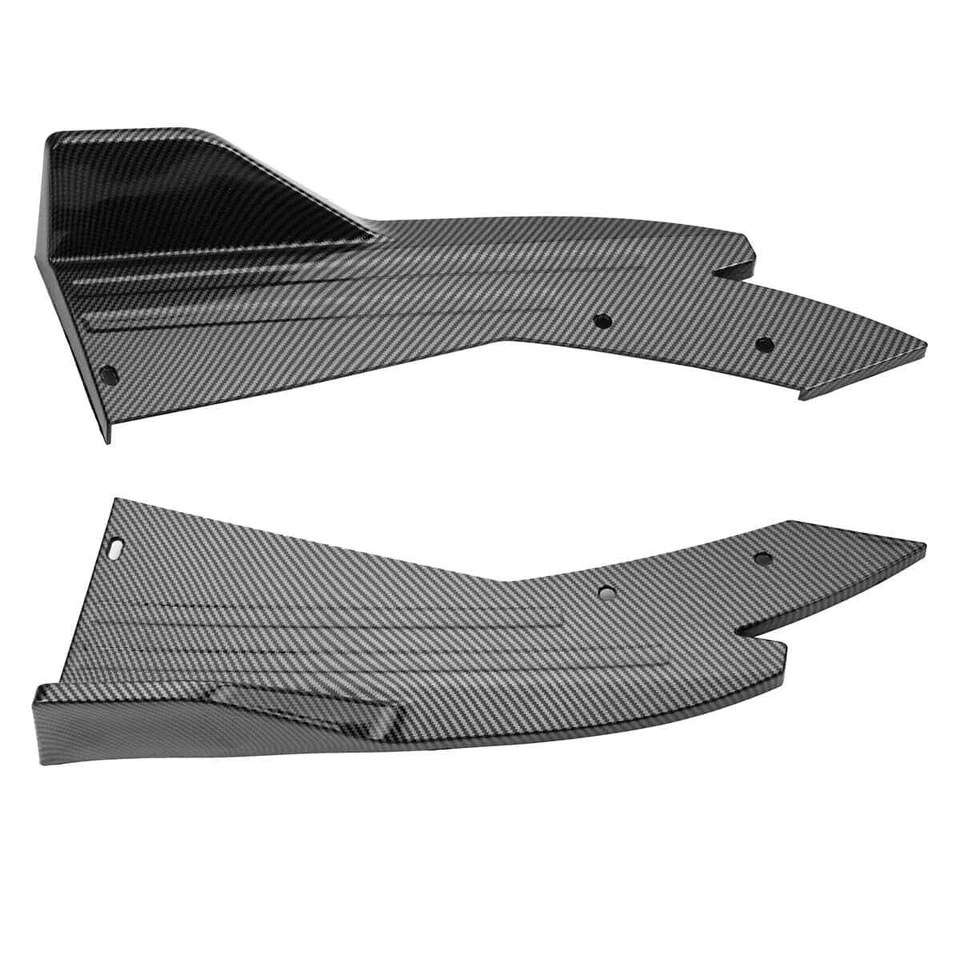 Carbon Fiber For BMW 5 Series F10 Rear Bumper Spoiler Splitter Lip Diffuser Foto 4 de 4