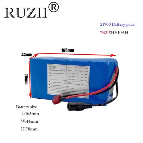 24V 10Ah Akkupack für Fahrräder Rollstühle Motorräder, Roller - Bild 1 von 7