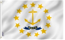 Anley Fly Breeze 3x5 Foot Rhode Island State Flag, Rhode Island RI Flags