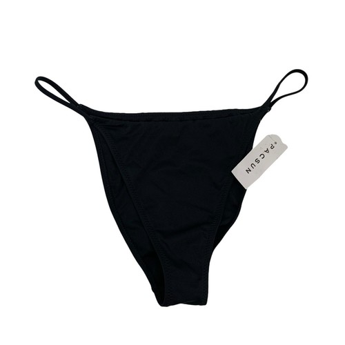 Bas De Maillot De Bain Kechika ZBL - Noir Et Crème, Imprimé Floral, Neuf Avec étiquettes