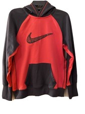 Nike Youth Boys L Athletic Dri Fit Pullover Performance Therma Hoodie