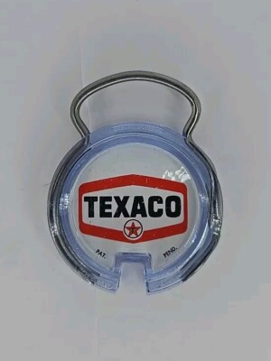 Texaco Roto Ring Keychain - New Old Stock, B