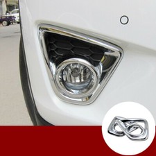 ABS Chrome Front Fog Light Lamp Trim Cover 2pcs For Mazda CX-5 KE 2012-2014