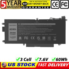 K5XWW Battery for Dell Latitude 7389 7390 2-in-1 P29S002 5000 5289 6CYH6 71TG4
