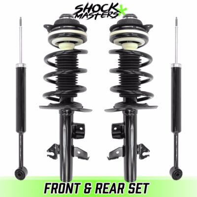 Front Quick Complete Struts & Rear Shocks for 2014-2018 Jeep Cherokee AWD