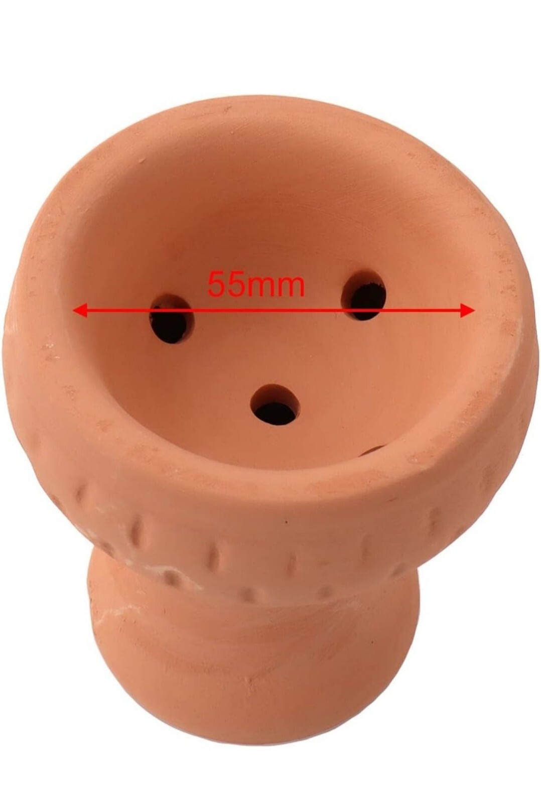 Red Clay Ceramic Hookah Bowl Shisha Pipe Nargile ChichaNarguile