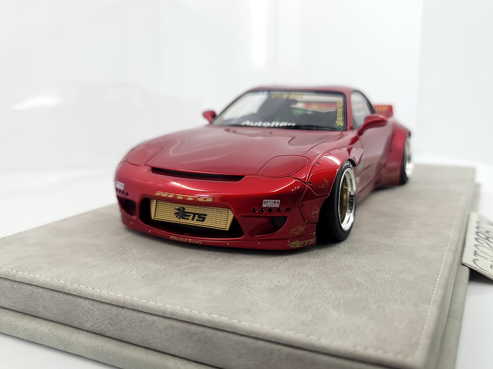 Color Candy Rx7 Make Up IDEA 1:18 scale Rocket Bunny Mazda RX-7 FD3S Candy Red (IM002A1 ...