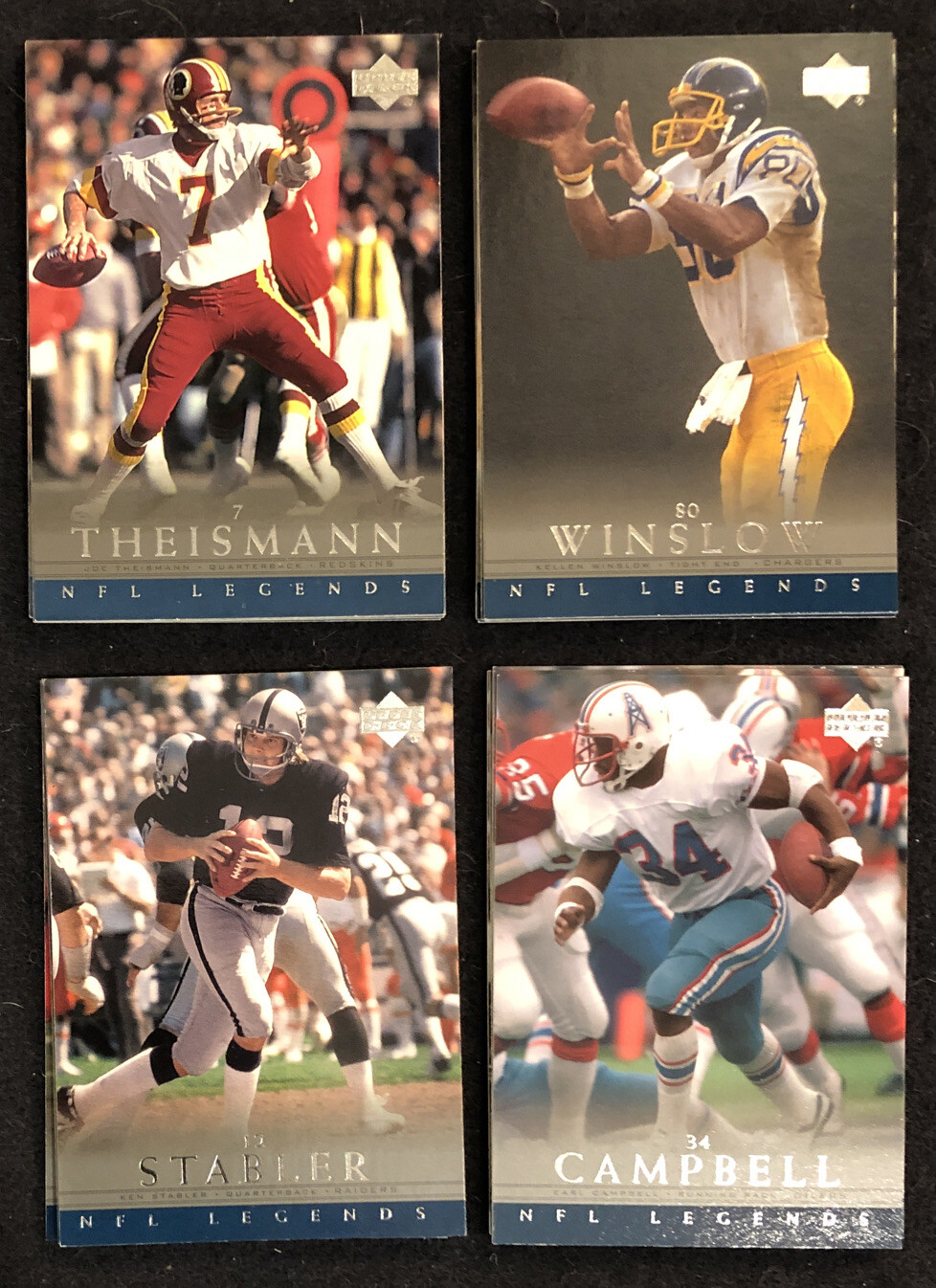 2000 Upper Deck Legends Football Cards Singles You Pick
