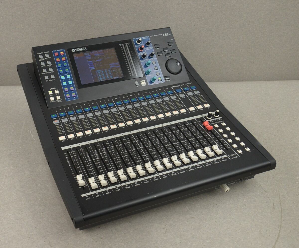 Yamaha LS9-16 Digital Mixing Console 16 Channels W/ Case | eBay Yamaha LS9-16 Digital Mixing Console 16 Channels W/ Case | eBay