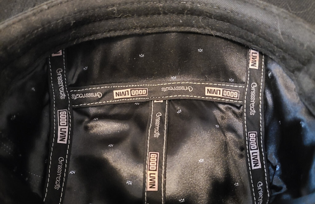 Grassroots California Good Livin Cap Hat - Black and White - Adjustable