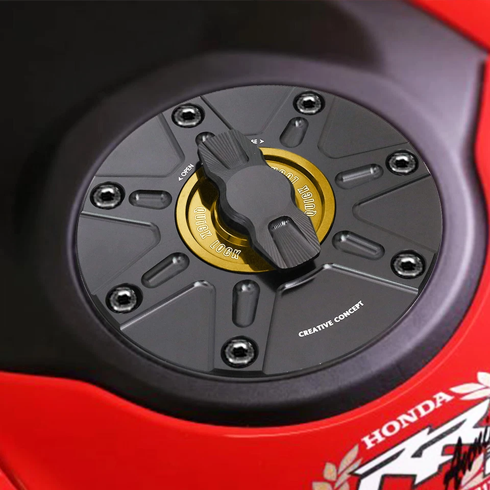 Быстросъемная крышка топливного бака Gold NIMBLE для ST 1300 A 03 04 05 06 07 08 - Изображение 2 из 4