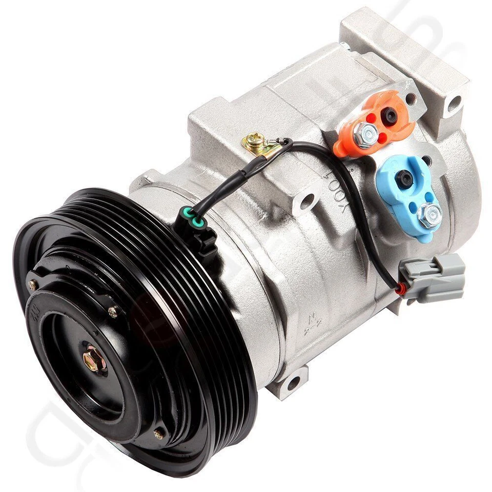 AC A/C Compressor For 2003-2007 Honda Accord For 2004-2006 Acura MDX 3.5L V6 Foto 2 de 4
