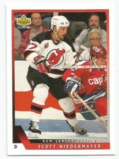 SCOTT NIEDERMAYER 1993-94 UPPER DECK CARD NEAR MINT+ CONDITION