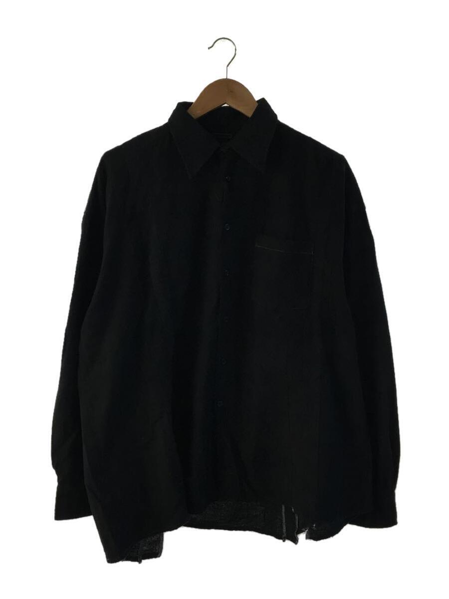 Needles 長袖シャツ L Needles】L/S Uネック ポリ メッシュ ロンT 長袖 すぐ届く 黒