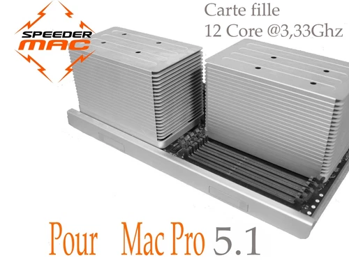  CPU Tray 12 Core for Mac Pro 5.1  de 2010 to 2012 2,66Ghz à 3,46 Ghz  128 GB
