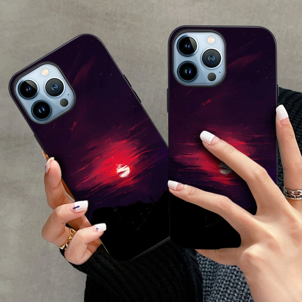 Phone Case Space Soft Silicone Cover For iPhone 11 12 Pro 13 14 Plus 15 Pro Max