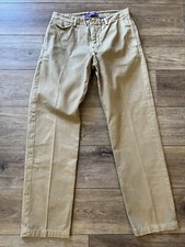 Ralph Lauren Polo Womens 10 Straight Leg Chino Pants Khaki Purple Tag Italy Vtg
