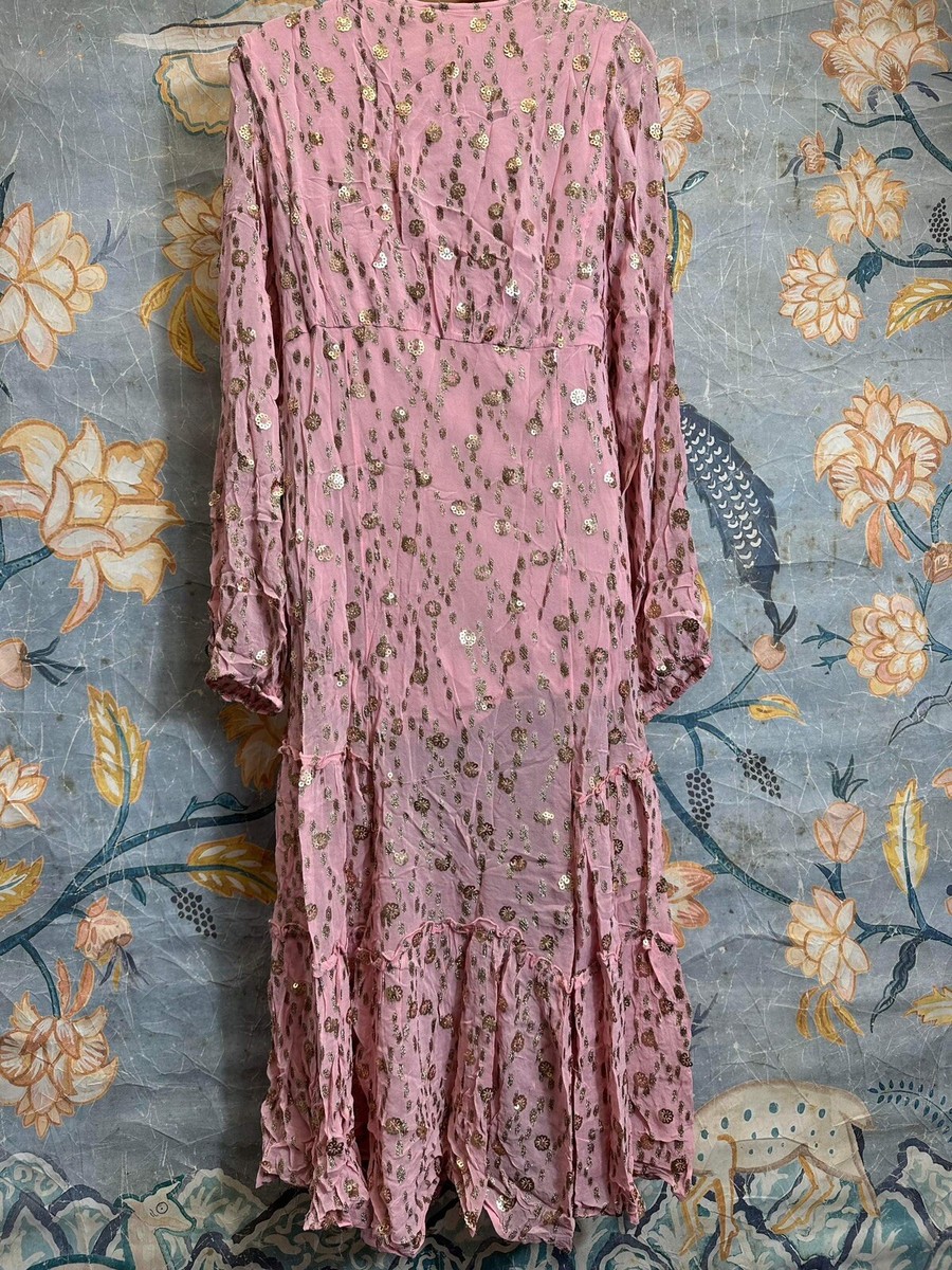 Free People Womens Pink Celina Maxi Dress size XS