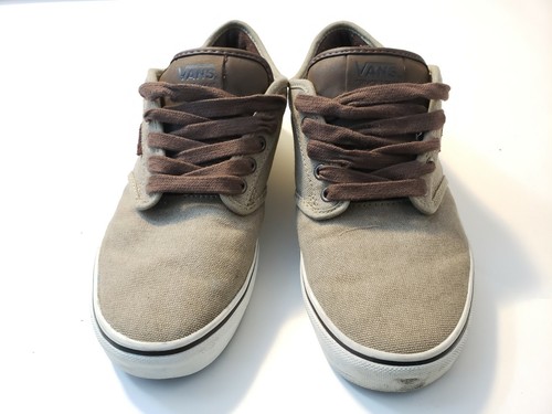Vans Khaki/White Ultra Cush Canvas Shoe 